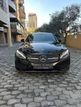 MERCEDES C300 AMG-LINE NIGHT PACKAGE 2017 BLACK ON BLACK