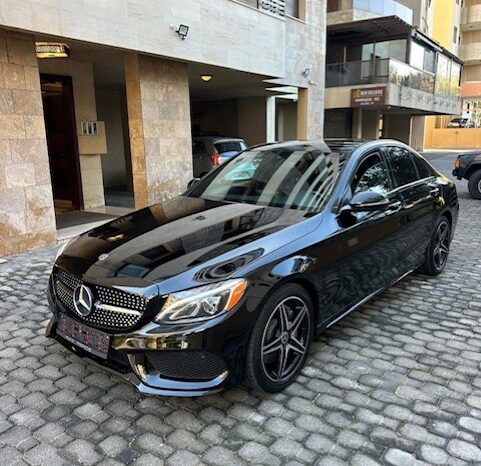 MERCEDES C300 AMG-LINE NIGHT PACKAGE 2017 BLACK ON BLACK full