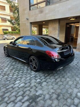 MERCEDES C300 AMG-LINE NIGHT PACKAGE 2017 BLACK ON BLACK