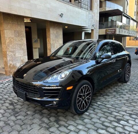 PORSCHE MACAN S 2017 BLACK ON BLACK full