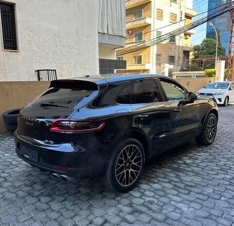 PORSCHE MACAN S 2017 BLACK ON BLACK full