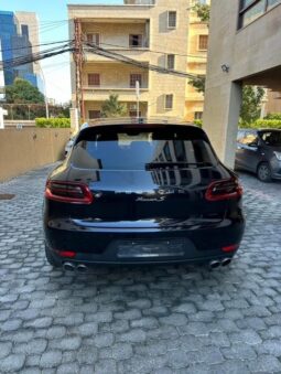 PORSCHE MACAN S 2017 BLACK ON BLACK full