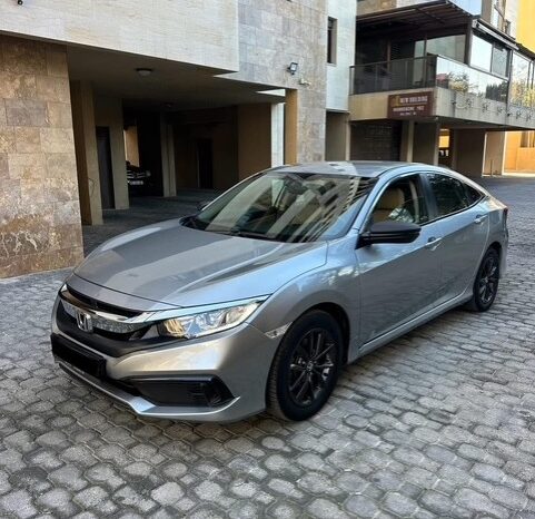 HONDA CIVIC 2021 GRAY ON TAN full