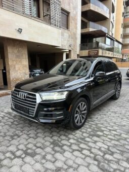 AUDI Q7 QUATTRO V6 PREMIUM PLUS 2017 BLACK ON BLACK full