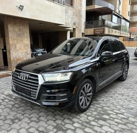 AUDI Q7 QUATTRO V6 PREMIUM PLUS 2017 BLACK ON BLACK full