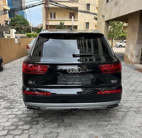 AUDI Q7 QUATTRO V6 PREMIUM PLUS 2017 BLACK ON BLACK full