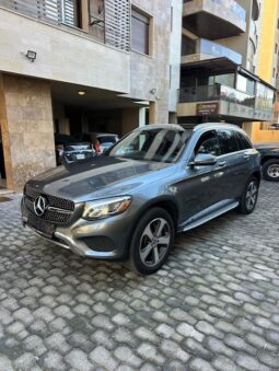 MERCEDES GLC300 4MATIC 2018 GRAY ON BLACK full