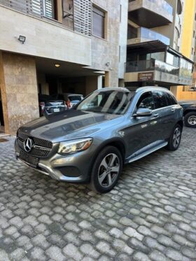 MERCEDES GLC300 4MATIC 2018 GRAY ON BLACK