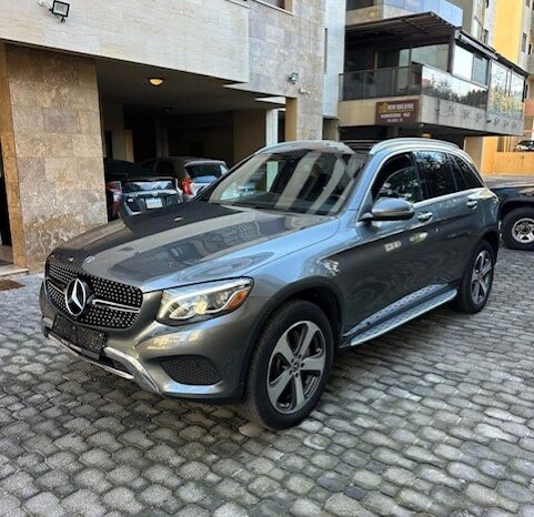 MERCEDES GLC300 4MATIC 2018 GRAY ON BLACK full