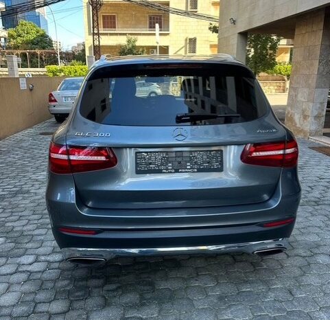 MERCEDES GLC300 4MATIC 2018 GRAY ON BLACK full