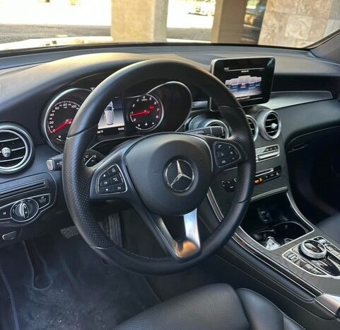 MERCEDES GLC300 4MATIC 2018 GRAY ON BLACK full