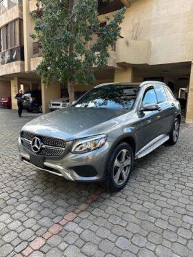 MERCEDES GLC300 4MATIC 2018 GRAY ON BLACK