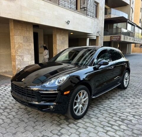 PORSCHE MACAN S 2015 BLACK ON BLACK full