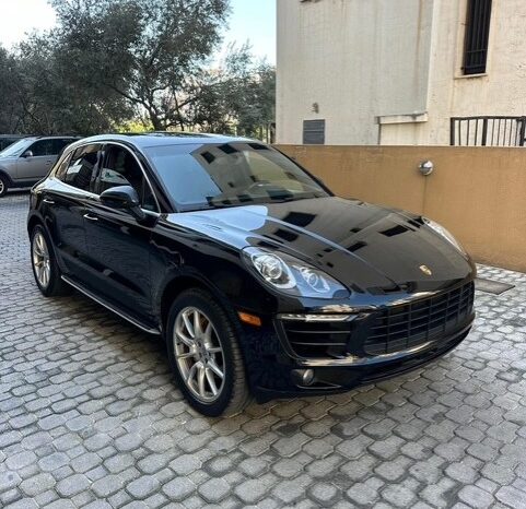 PORSCHE MACAN S 2015 BLACK ON BLACK full