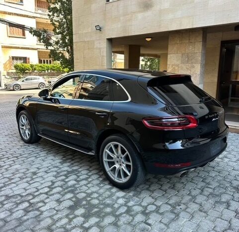 PORSCHE MACAN S 2015 BLACK ON BLACK full