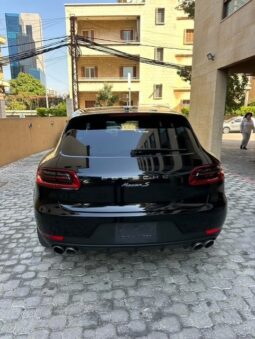 PORSCHE MACAN S 2015 BLACK ON BLACK full