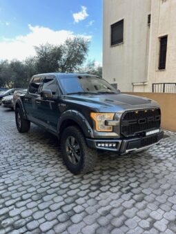 FORD F150 LARIAT V8 5.0L 2015 GRAY ON BLACK full