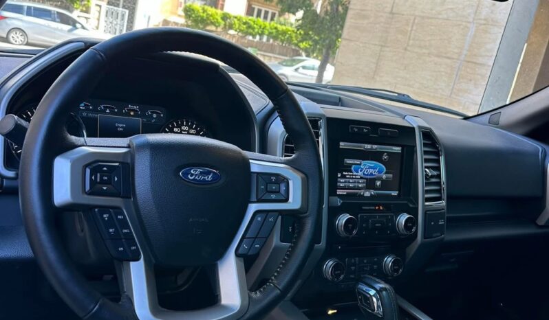 FORD F150 LARIAT V8 5.0L 2015 GRAY ON BLACK full