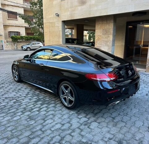 MERCEDES C300 COUPE AMG-LINE 4MATIC 2017 BLACK ON BLACK full