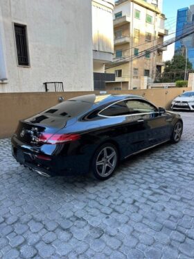 MERCEDES C300 COUPE AMG-LINE 4MATIC 2017 BLACK ON BLACK