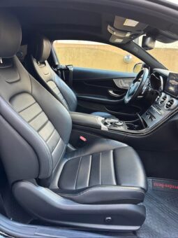 MERCEDES C300 COUPE AMG-LINE 4MATIC 2017 BLACK ON BLACK full