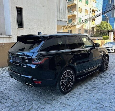 RANGE ROVER SPORT HSE V6 2019 BLACK ON BLACK full