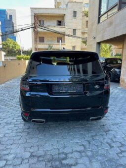 RANGE ROVER SPORT HSE V6 2019 BLACK ON BLACK full