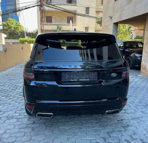 RANGE ROVER SPORT HSE V6 2019 BLACK ON BLACK full