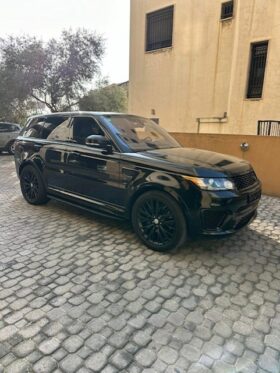 RANGE ROVER SPORT SVR 2017 BLACK ON BLACK