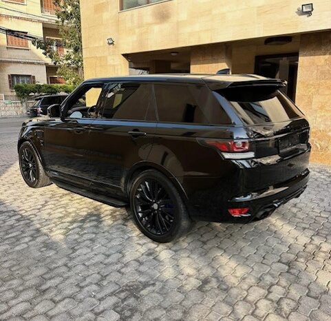 RANGE ROVER SPORT SVR 2017 BLACK ON BLACK full