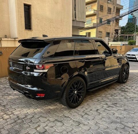 RANGE ROVER SPORT SVR 2017 BLACK ON BLACK full