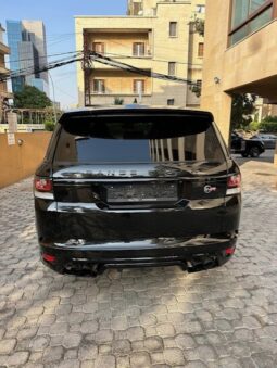 RANGE ROVER SPORT SVR 2017 BLACK ON BLACK full