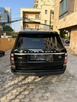 RANGE ROVER VOGUE L V8 AUTOBIOGRAPHY 2017 BLACK ON RED full