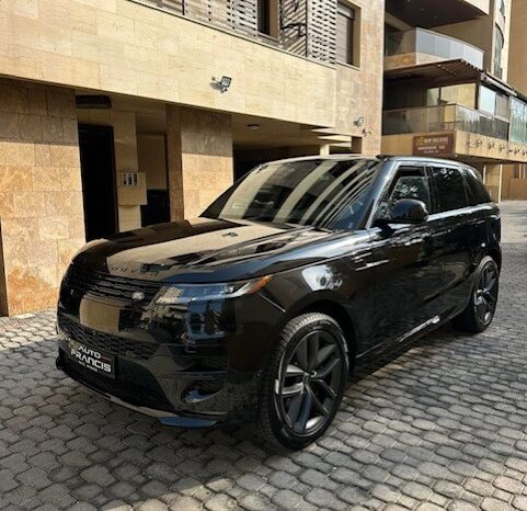 RANGE ROVER SPORT P 400 DYNAMIC 2024 BLACK ON BLACK full