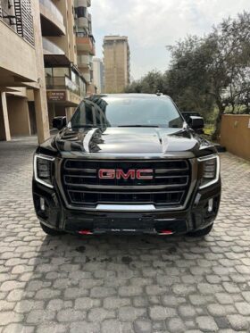 GMC YUKON AT4 6.2L 2022 BLACK ON BLACK