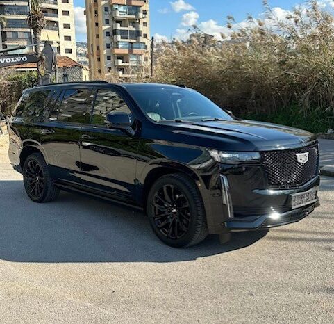 CADILLAC ESCALADE PLATINUM 2022 BLACK ON BLACK full