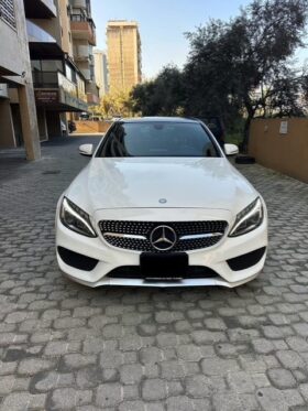 MERCEDES C300 AMG-LINE 4MATIC 2015 WHITE ON BLACK