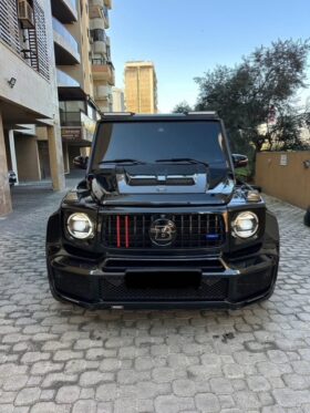 MERCEDES G63 AMG 2019 BLACK ON  BROWN (BRABUS KIT)