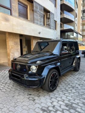 MERCEDES G63 AMG 2019 BLACK ON  BROWN (BRABUS KIT)