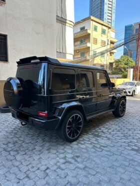 MERCEDES G63 AMG 2019 BLACK ON  BROWN (BRABUS KIT)