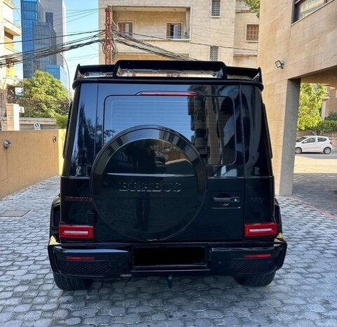 MERCEDES G63 AMG 2019 BLACK ON  BROWN (BRABUS KIT) full