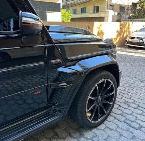 MERCEDES G63 AMG 2019 BLACK ON  BROWN (BRABUS KIT) full