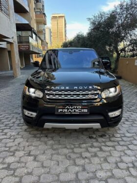 RANGE ROVER SPORT HSE V6 2017 BLACK ON BLACK