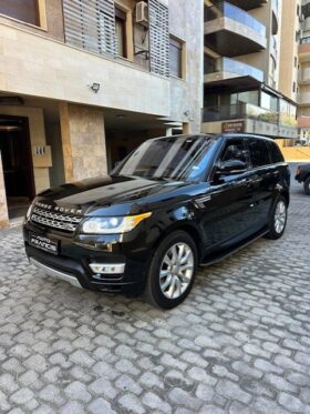 RANGE ROVER SPORT HSE V6 2017 BLACK ON BLACK