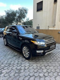 RANGE ROVER SPORT HSE V6 2017 BLACK ON BLACK full