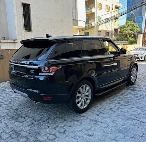 RANGE ROVER SPORT HSE V6 2017 BLACK ON BLACK full