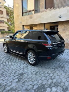 RANGE ROVER SPORT HSE V6 2017 BLACK ON BLACK