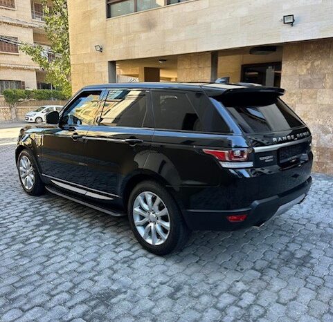 RANGE ROVER SPORT HSE V6 2017 BLACK ON BLACK full