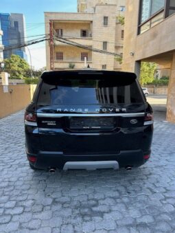 RANGE ROVER SPORT HSE V6 2017 BLACK ON BLACK full