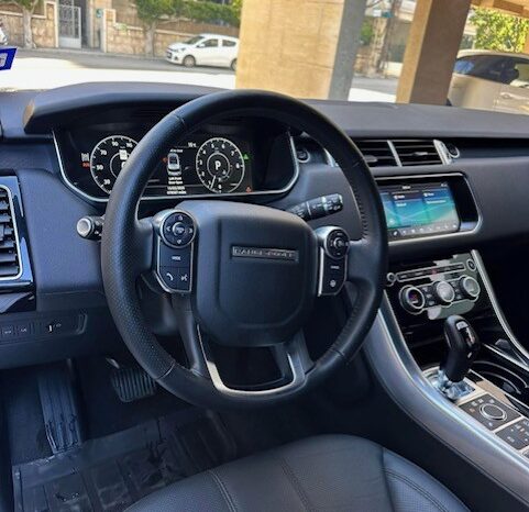 RANGE ROVER SPORT HSE V6 2017 BLACK ON BLACK full